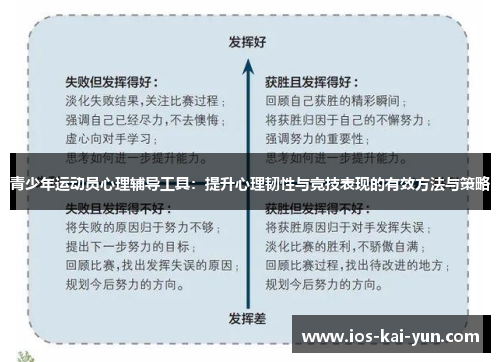 青少年运动员心理辅导工具：提升心理韧性与竞技表现的有效方法与策略